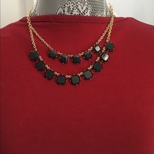 Black and gold necklace